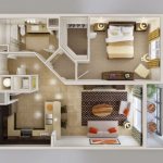 ( 70 фото) Схемы и фото планировок 2х комнатных квартир удачные решения