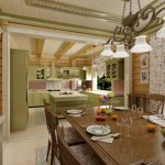 (75 photos) Interior of a dining room in a private house photo