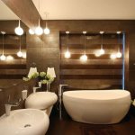(80 photos) Bathroom lighting rules and types