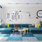 Turquoise color in the interior: 100 photos and design ideas