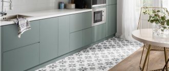 kitchen floor color