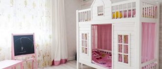 children&#39;s room for a girl photo and layout options
