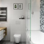Design of a small bathroom (90 photos)