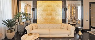 Art Deco living room: 28 photos of luxury interior design