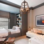 idea for a bright bedroom design 15 sq.m