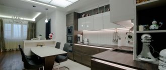 Kitchen dining room interior 2022