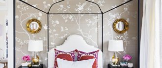 What wallpaper to choose for the bedroom: tips and ideas with photos