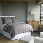 Beautiful gray bedroom