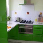 Features of the design of a small kitchen space
