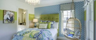 example of a bright bedroom style