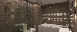 Современные идеи дизайна ванной комнаты. 31 фото 2016-2017 годов