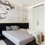 Спальня 10 кв.м. в стиле минимализм - Дизайн интерьера