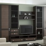 Wall slide: modern furniture for the living room