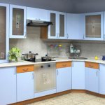 corner kitchens with rounded corners