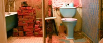 yH5BAEAAAAALAAAAAABAAEAAAIBRAA7 - Ванная комната в панельном доме – варианты отделки и лучшие идеи с фото. Дизайн ванной в панельном доме: особенности и варианты
