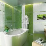 Green bathroom